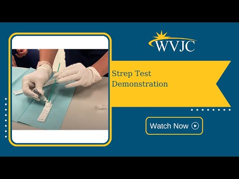 Strep Test Demonstration